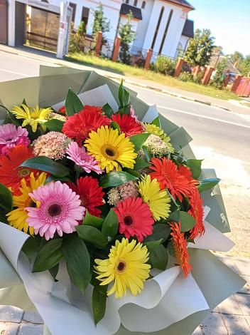 Букет цветов из: Герберы в Анахиной